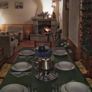 Ein Restaurant oder anderes Speiselokal in der Unterkunft B&B La Marella 