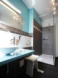Koupelna v ubytování Fährhaus Meißen B&B