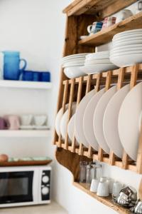 A kitchen or kitchenette at Boutique Art Villa Maria
