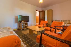 TV a/nebo společenská místnost v ubytování APARTMAN VERA