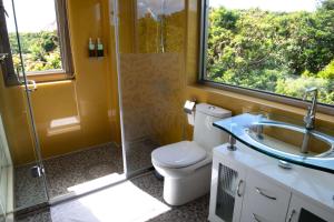 Koupelna v ubytování Toptai Homestay