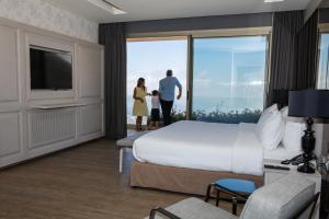 TV a/nebo společenská místnost v ubytování Mist Hotel & Spa