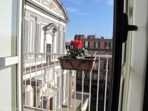 A balcony or terrace at I DIOSCURI