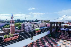 Výhľad na mesto Barcelona alebo výhľad na mesto priamo z apartmánu