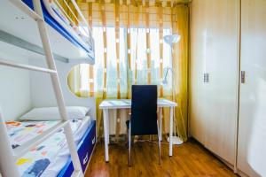 Posteľ alebo postele v izbe v ubytovaní Unique Cozy Scenic Penthouse