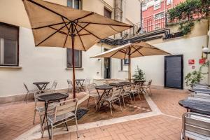 Siseõu või muu väliala majutusasutuses Hotel Osimar