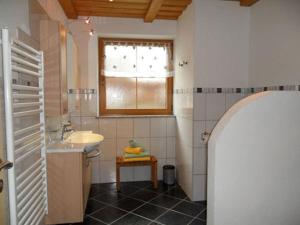 Koupelna v ubytování Landhaus Müller
