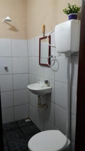 Kupatilo u objektu RECANTO DO BETERRABA