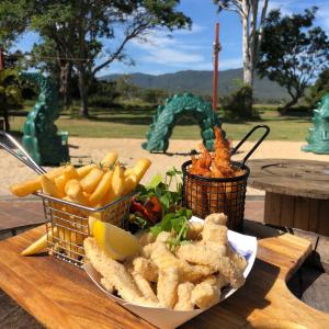 Comida en el hotel o alrededores