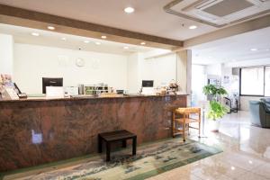 Lobbyen eller receptionen på Hashimoto Park Hotel