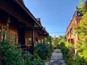 Zahrada ubytování Inle Cottage Boutique Hotel