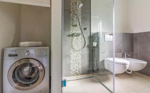 Koupelna v ubytování Apartman Bellavista
