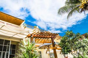 Ein Balkon oder eine Terrasse in der Unterkunft Layalina Hotel