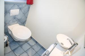 Ein Badezimmer in der Unterkunft Chalet D