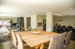 Küche/Küchenzeile in der Unterkunft Chalet D