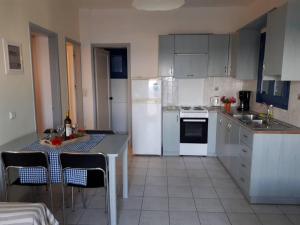 Kuchyňa alebo kuchynka v ubytovaní Akti Rooms