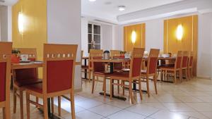 Restoran või mõni muu söögikoht majutusasutuses Central Hotel Löwen