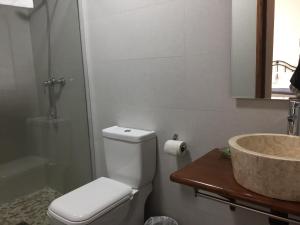 Kúpeľňa v ubytovaní Inés Casa Rural