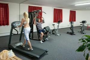 Fitness centrum a/nebo fitness zařízení v ubytování Hotel Markushof 3***S