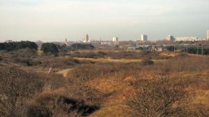 Nespecifikovaný výhled na destinaci Zandvoort nebo výhled na město při pohledu z apartmánu