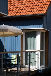 Balkón nebo terasa v ubytování Le Port de Decize