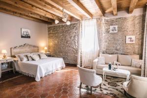 Postel nebo postele na pokoji v ubytování B&B - Relais de charme la Caminella + 37 fotografií