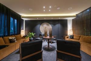 Χώρος καθιστικού στο Movich Hotel Las Lomas