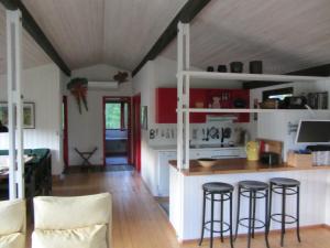 Kuchyň nebo kuchyňský kout v ubytování Holiday Home Holmehøj + 17 fotografií