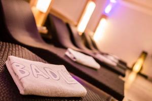 Postel nebo postele na pokoji v ubytování DAS BADL - Smart Retreat AO
