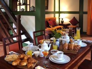 Morgenmad for gæster der bor på Maison Houng Chanh - Luang prabang