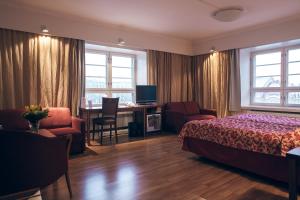 Μια τηλεόραση ή/και κέντρο ψυχαγωγίας στο Hotel Anna