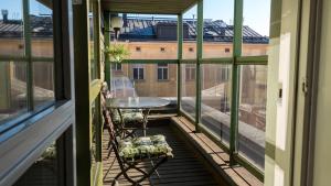 Balkoni atau teres di Hotel Rivoli Jardin