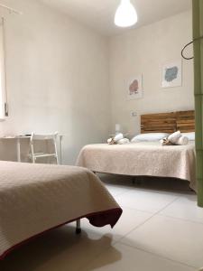 Postel nebo postele na pokoji v ubytování B&B La Via di Casa