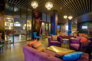 Ruang duduk di Tamarind Tree Hotel