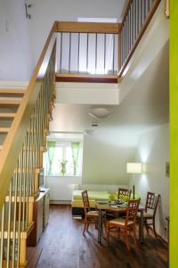 Posezení v ubytování Jungingers Aparthotel