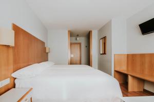 Postel nebo postele na pokoji v ubytování Hotel Isasa