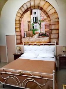 Krevet ili kreveti u jedinici u objektu Dormire nel Borgo