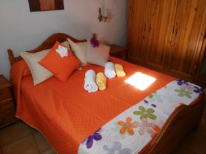 Postel nebo postele na pokoji v ubytování Chalet Ruta Las Lagunetas