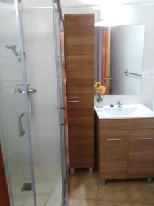 Koupelna v ubytování Chalet Ruta Las Lagunetas