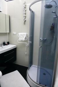Kúpeľňa v ubytovaní Tkacka Home