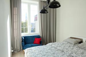 Posteľ alebo postele v izbe v ubytovaní Tkacka Home