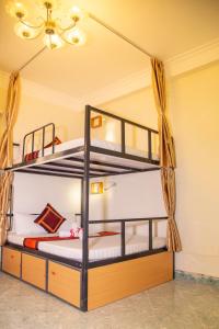 Voodi või voodid majutusasutuse Hanoi City Backpackers Hostel toas