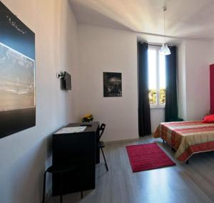 Postel nebo postele na pokoji v ubytování MF Hotel