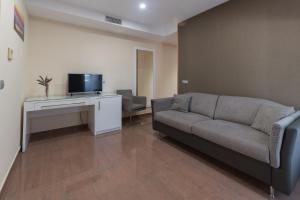 TV a/nebo společenská místnost v ubytování Hotel Pradillo Conil