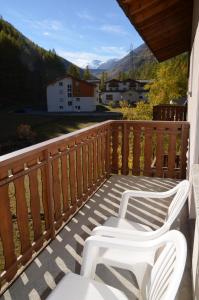 Balcon ou terrasse dans l'établissement Ski-In/Ski-Out Hotel Sport