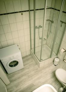 Koupelna v ubytování Schwerin City Apartment