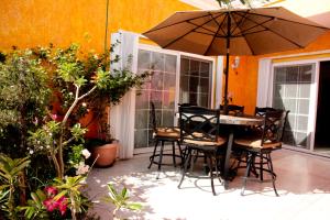 Patio nebo venkovní prostory v ubytování Departamentos K&B