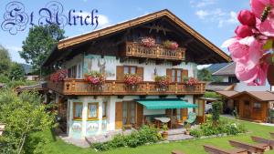 Zahrada ubytování Feriendomizil St. Ulrich