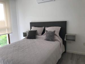 Postel nebo postele na pokoji v ubytování Aizarker