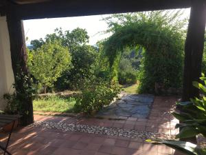 A garden outside Finca Horno de Cal